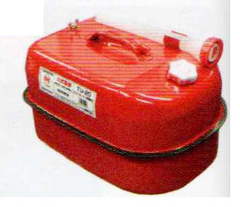 ニューレイトン ガソリン携行缶（赤/横型）20L