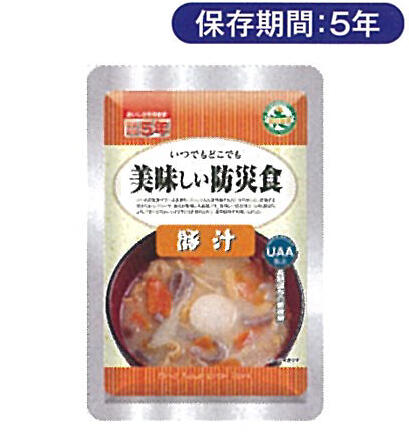 美味しい防災食 豚汁