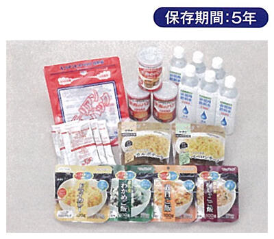 5年保存3日間食品セット