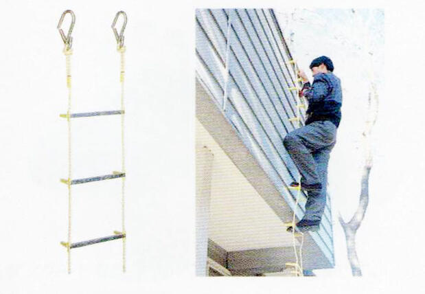 アルミ縄ばしご5m（2階用）